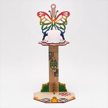 나비 전통 촛대